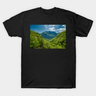 Mountain landscape on springtime T-Shirt